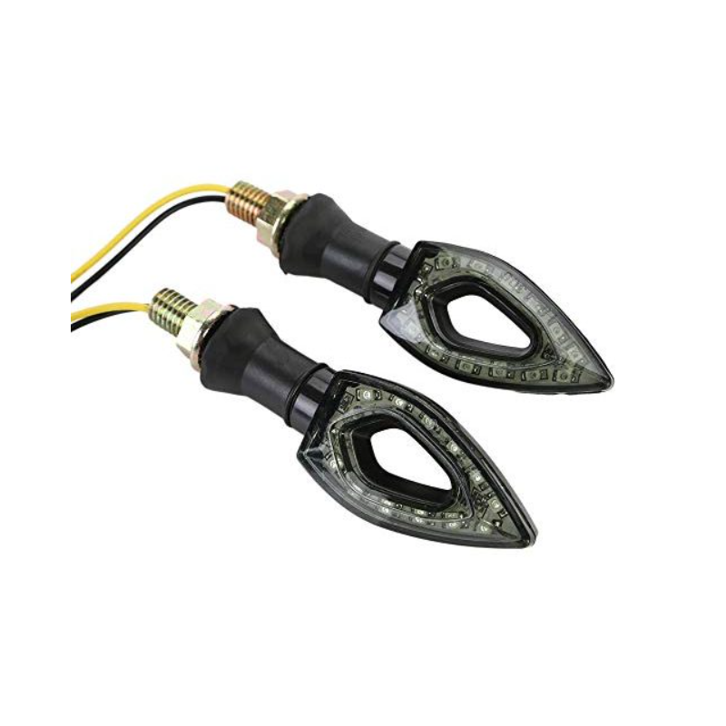 2 indicatori di direzione LED moto
