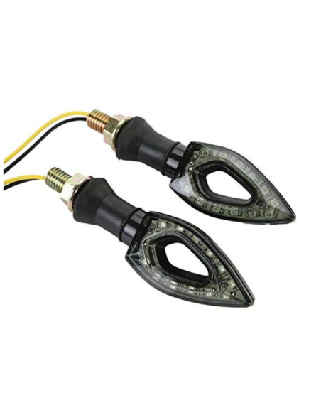 2 indicatori di direzione LED moto