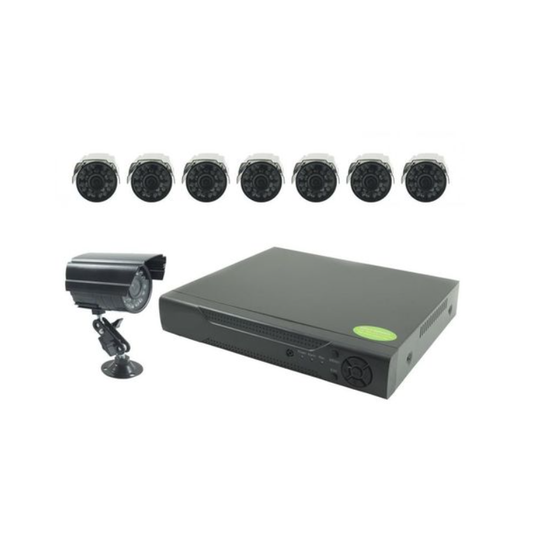 Kit Videosorveglianza 8 telecamere 8 canali