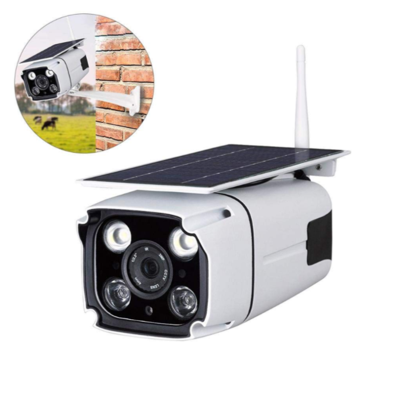 Telecamera ip wifi esterno con pannello solare