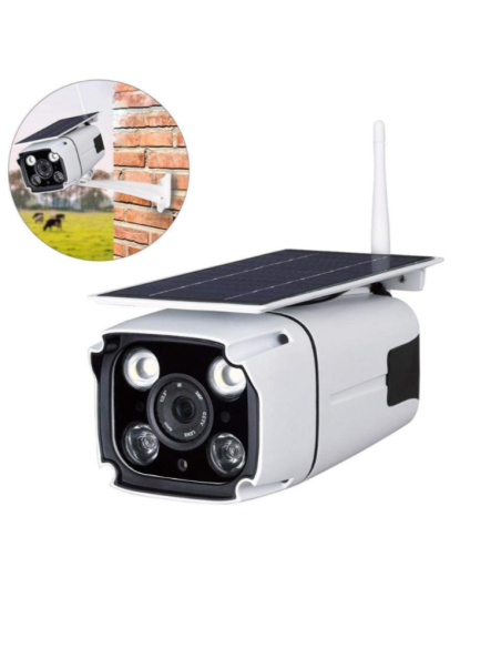 Telecamera ip wifi esterno con pannello solare