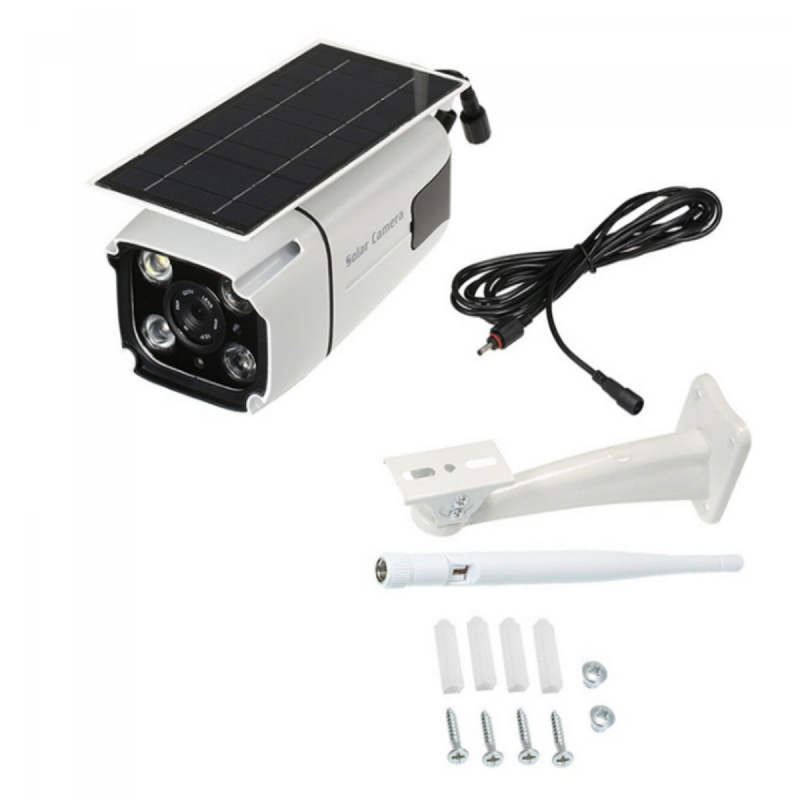 Telecamera ip wifi esterno con pannello solare