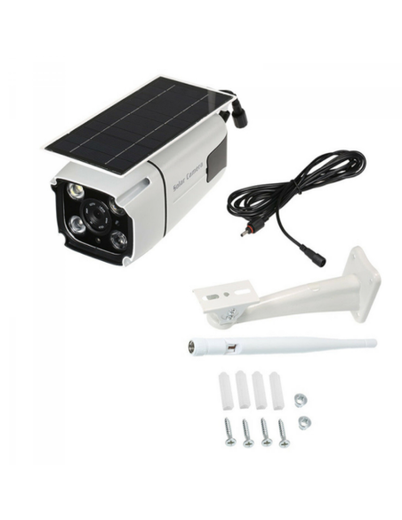 Telecamera ip wifi esterno con pannello solare