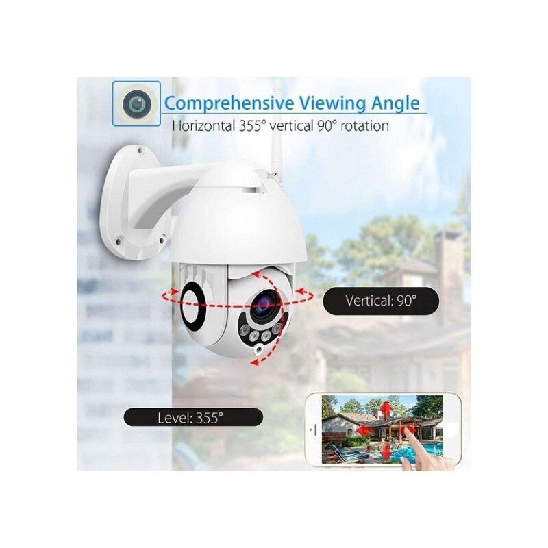 WiFi Smart Camera 360° HD 1080P