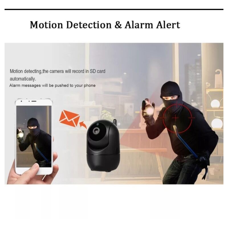 mini Telecamera Wi-Fi Interno 1080P