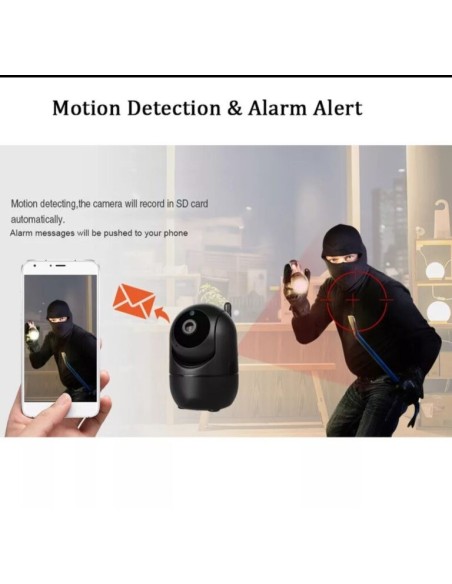 mini Telecamera Wi-Fi Interno 1080P