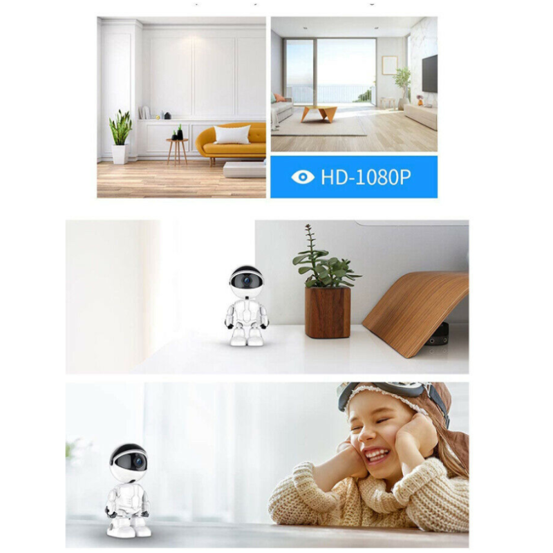 Robot videocamera sorveglianza ip wireless