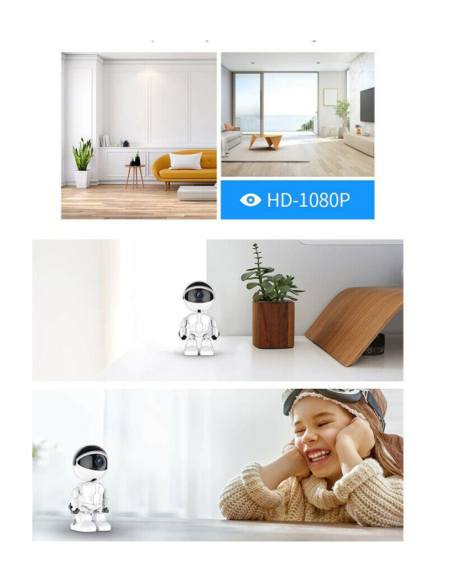 Robot videocamera sorveglianza ip wireless