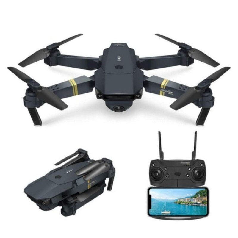 mini Drone xPRO pieghevole con Telecamera controllo da telecomando o smartphone wifi