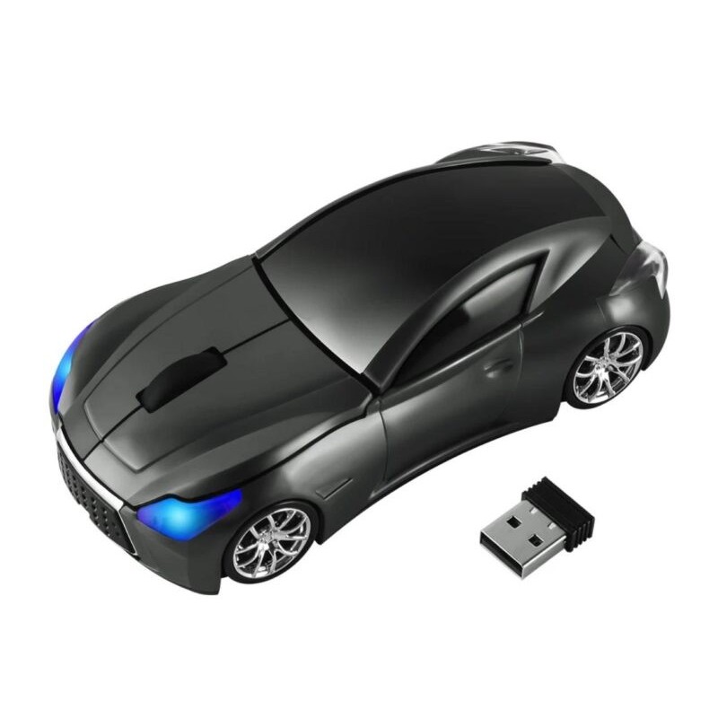 Mouse senza fili automobile sportiva