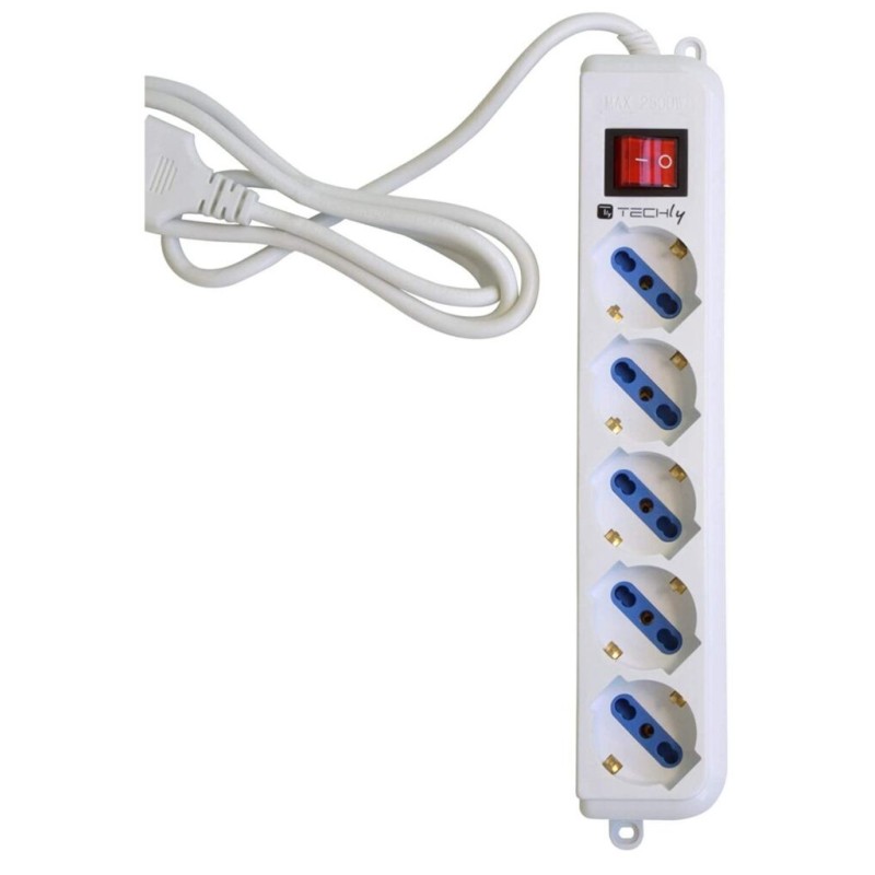 multipresa 5 posti italiana bipasso