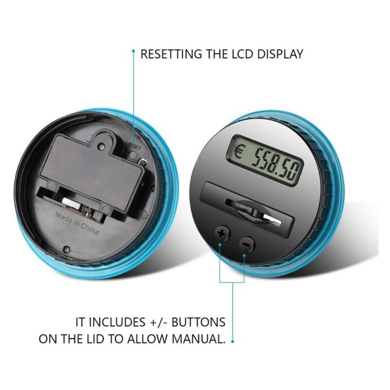 Salvadanaio elettronico digitale