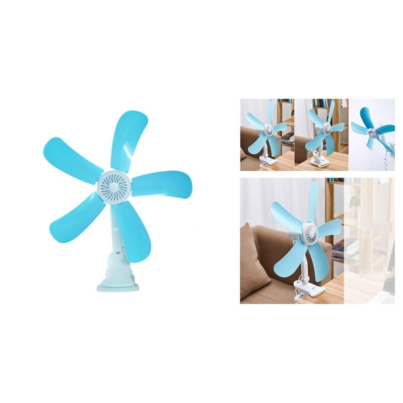Mini ventilatore con pinza snodabile