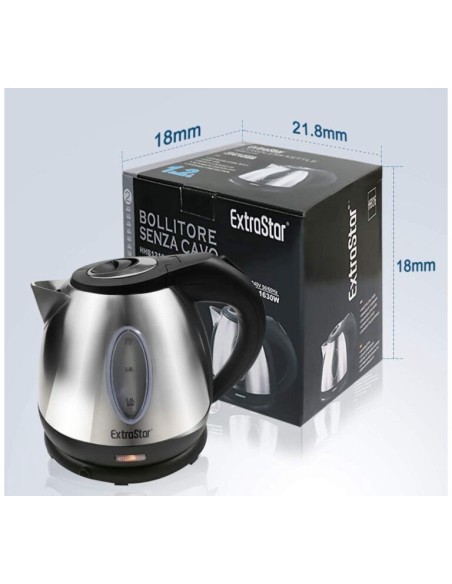 Bollitore Elettrico 1,2L 1630W