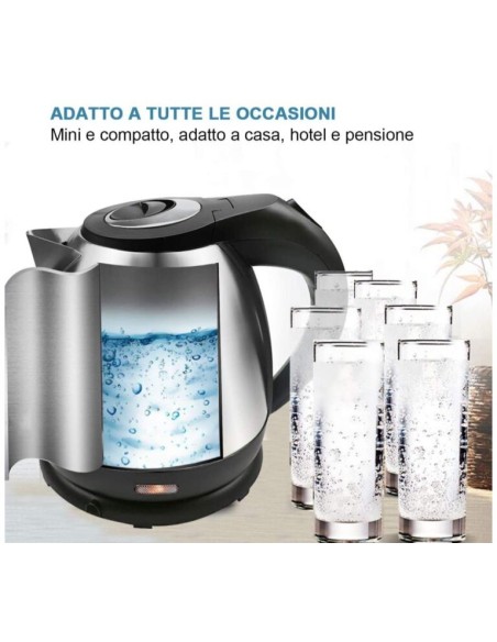 Bollitore Elettrico 1,2L 1630W