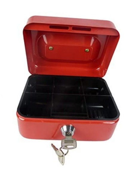 Cassaforte di sicurezza con chiavi e vassoio