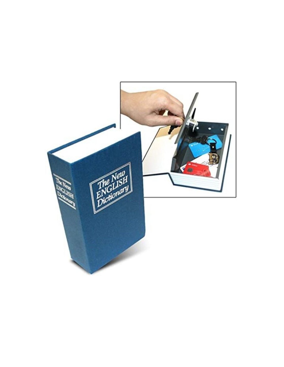 Cassaforte a forma di libro, Cassetta di sicurezza