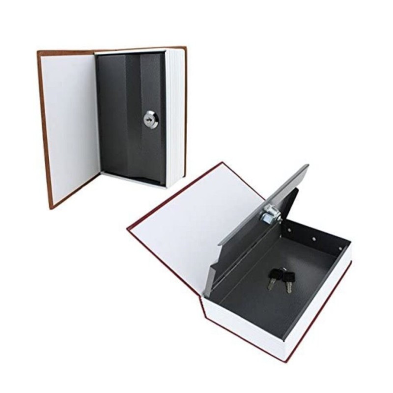 Libro cassetta sicurezza cassaforte