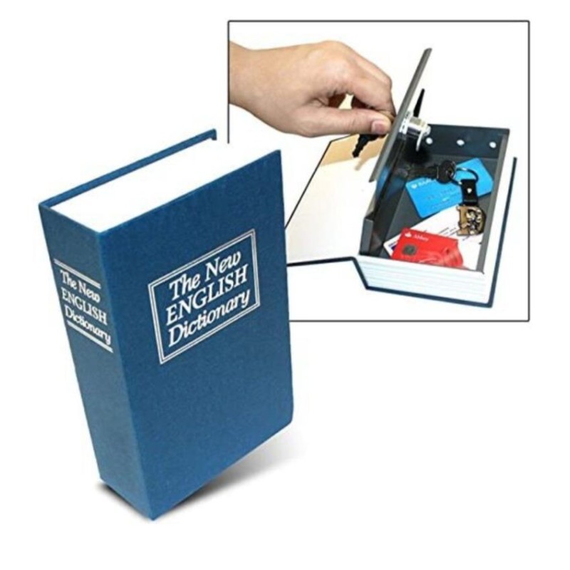 Libro cassetta sicurezza cassaforte