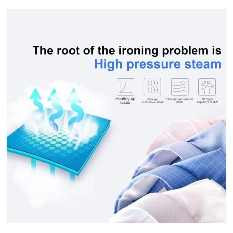 Ferro da stiro portatile a vapore