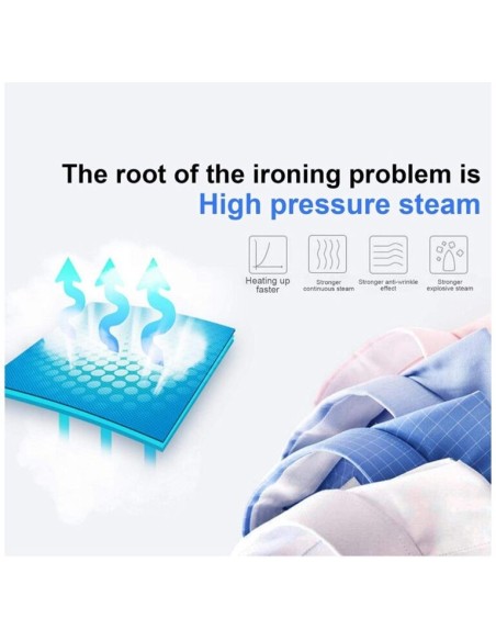 Ferro da stiro portatile a vapore