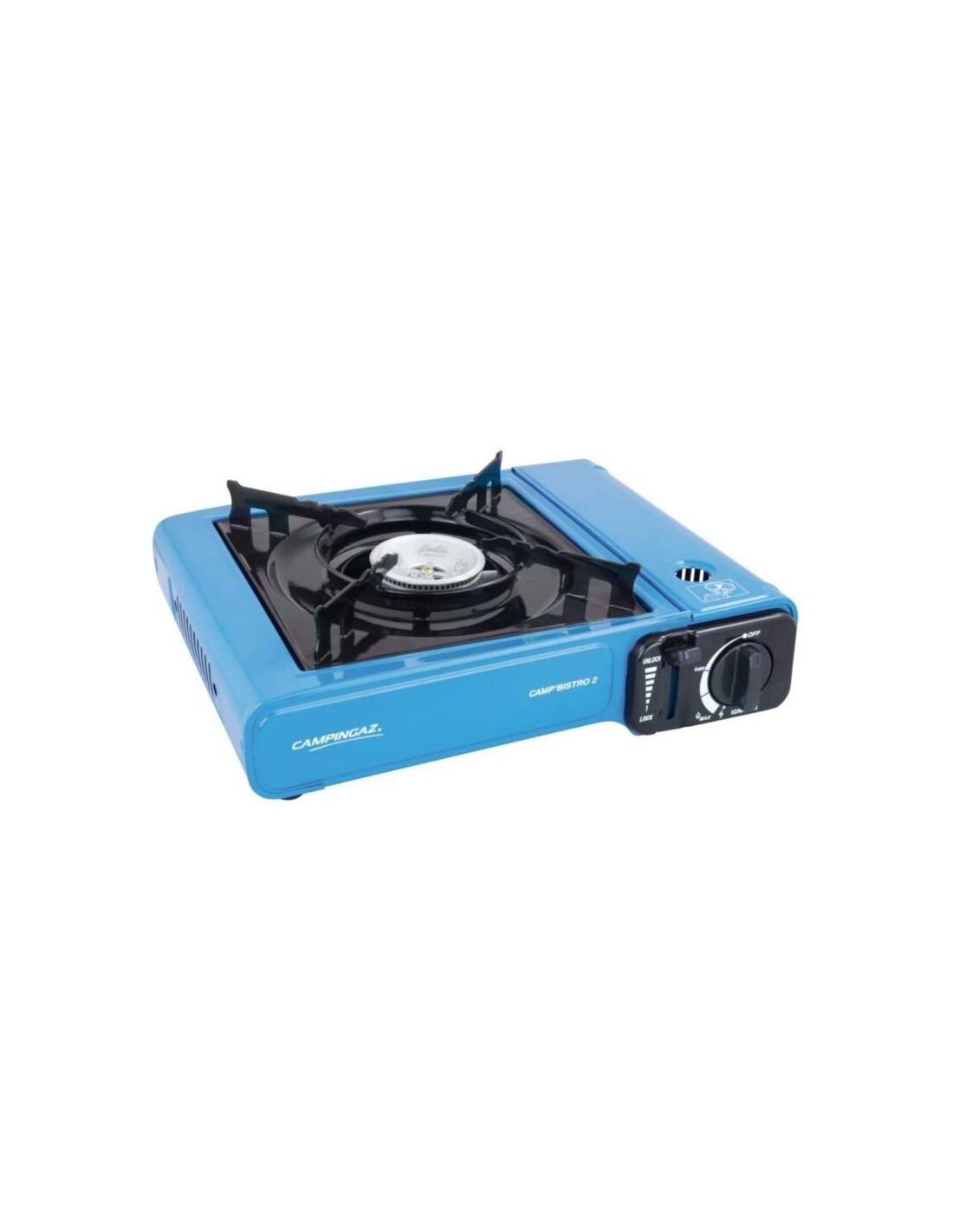 FORNELLO PORTATILE DA CAMPEGGIO A GAS CUCINA DA VIAGGIO 2300W BRUCIATORE  SINGOLO –  – elettronica, musica, videogames, DVD e tanto altro