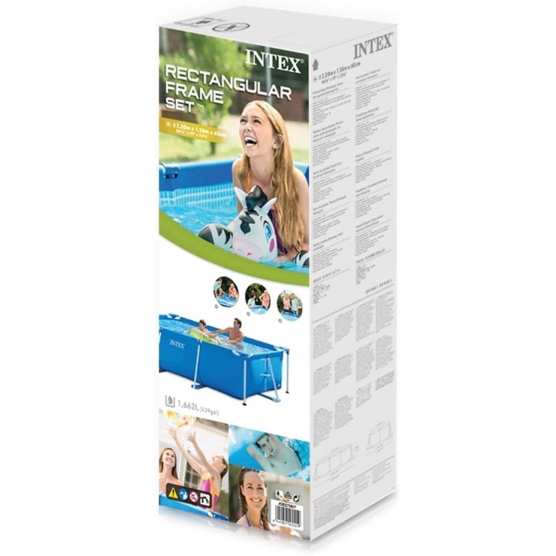 Intex 28272 Piscina rettangolare, 300 x 200 x...