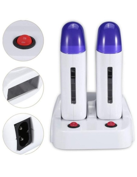 Scaldacera a doppia cera ceretta fornelli scaldacera