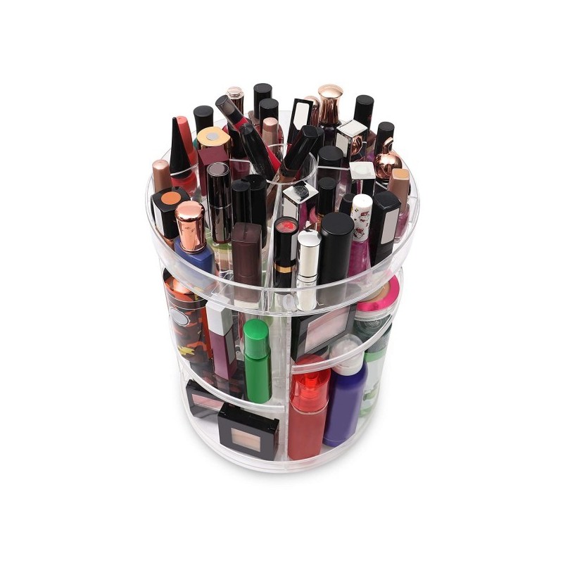 Espositore girevole 360 gradi porta trucco...