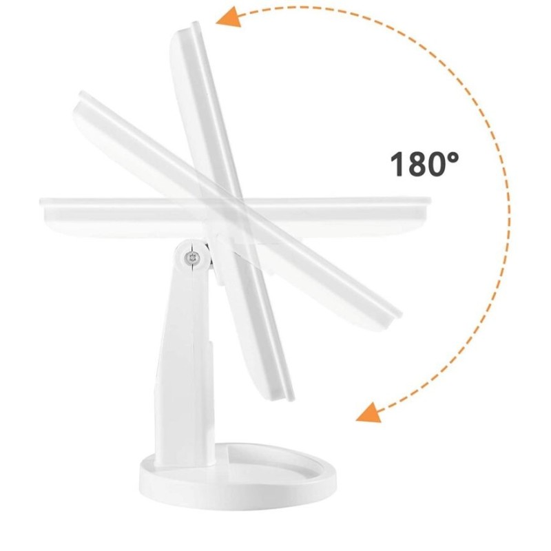 Specchio per il trucco con luce LED