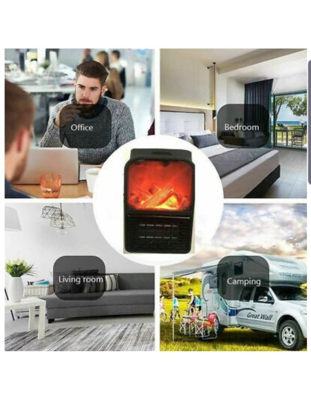 Stufa riscaldatore elettrica 1000w
