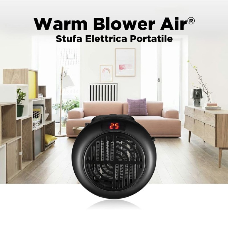 Stufa elettrica 900W