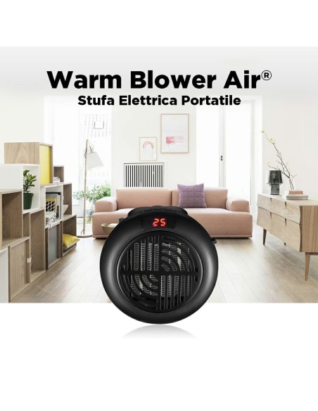 Stufa elettrica 900W