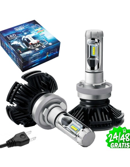 Kit luci led H7 7200LM 60W