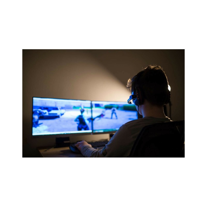 Kit completo gaming tastiera mouse cuffie...