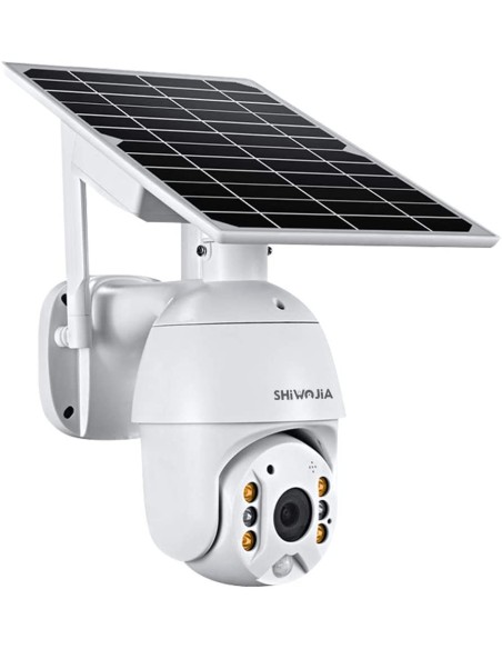 Telecamera wifi hd, pannelo solare e batteria