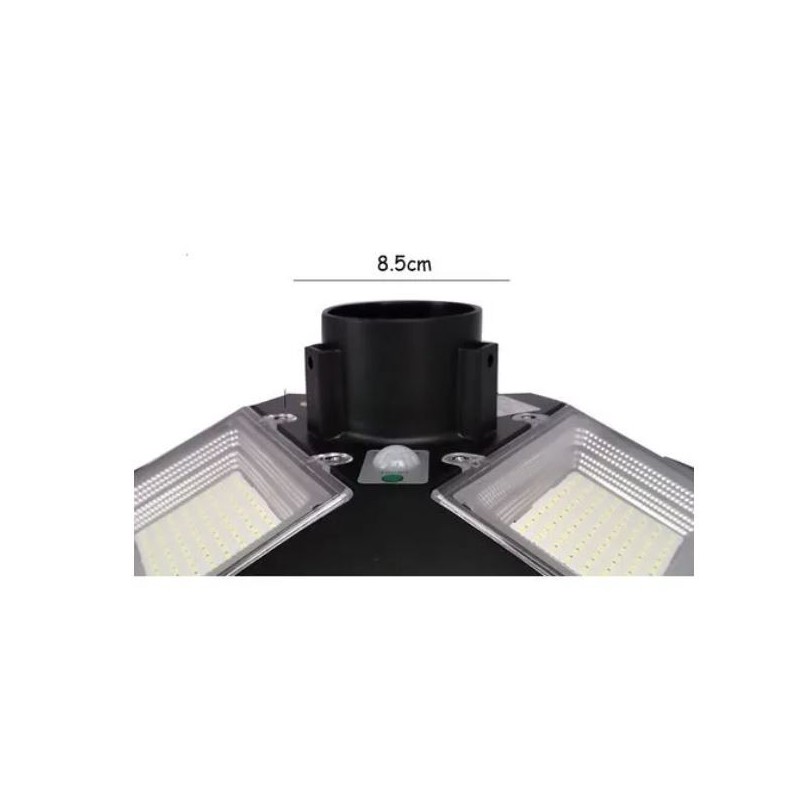 Faro led pannello solare 200W con staffa