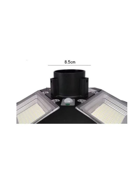 Faro led pannello solare 200W con staffa