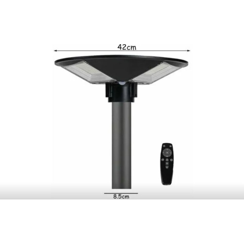 Faro led pannello solare 150W con staffa