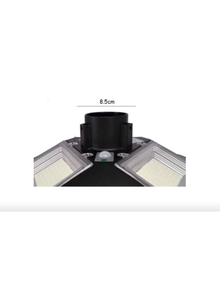 Faro led pannello solare 300W con staffa
