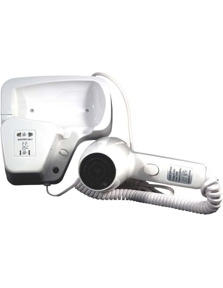 Asciugacapelli phono da parete 1300W