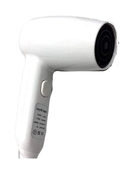 Asciugacapelli phono da parete 1300W