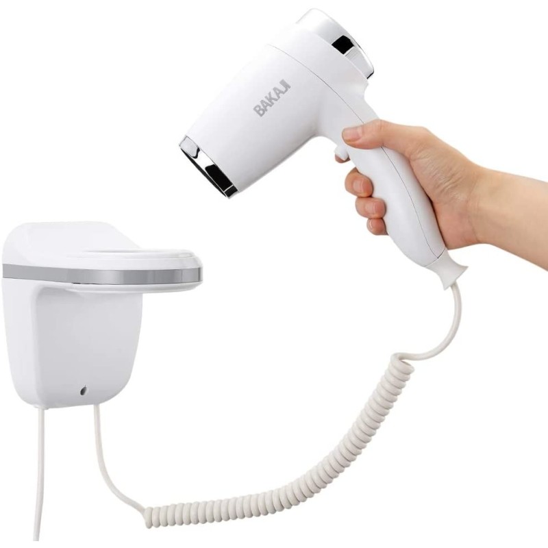 Asciugacapelli phono da parete 1100W