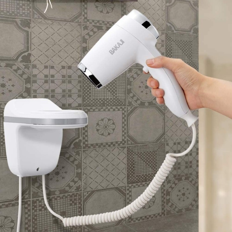 Asciugacapelli phono da parete 1100W