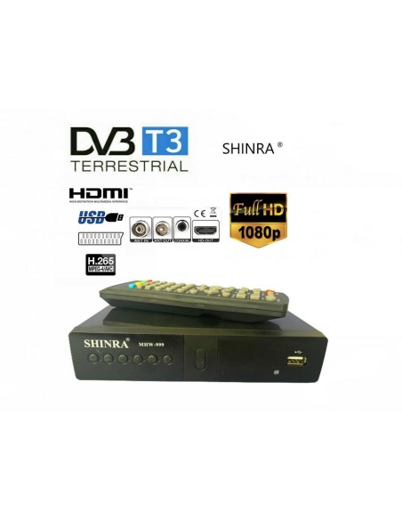 Decoder digitale terrestre dvb-t2 HD 1080P