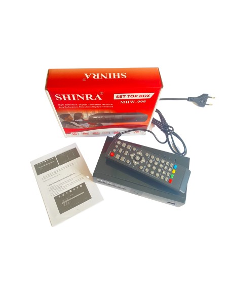 Decoder digitale terrestre dvb-t2 HD 1080P