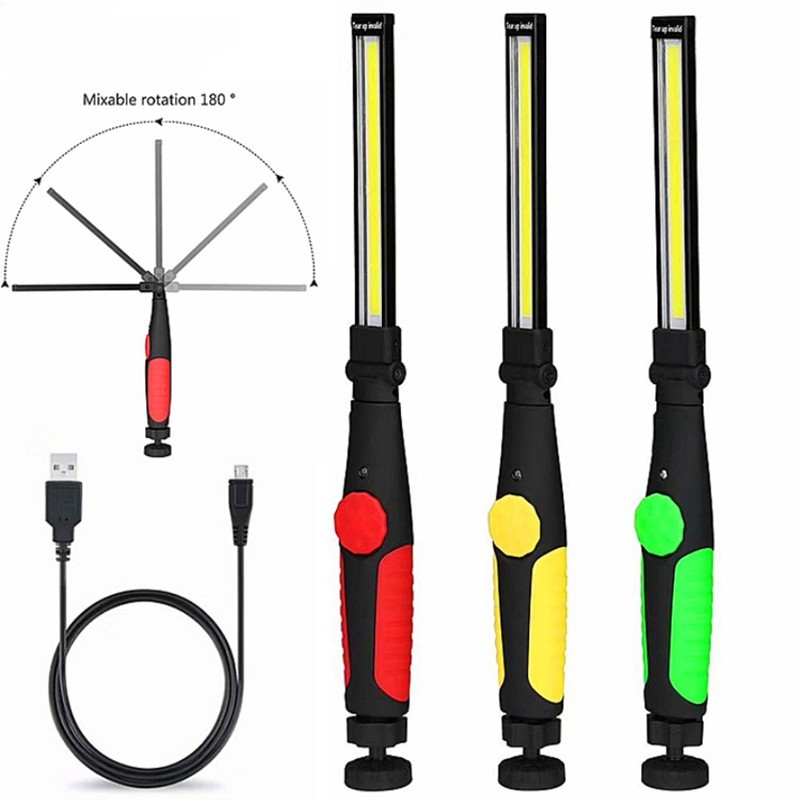 Torcia lampada da lavoro calamita led