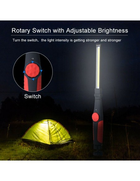 Torcia lampada da lavoro calamita led