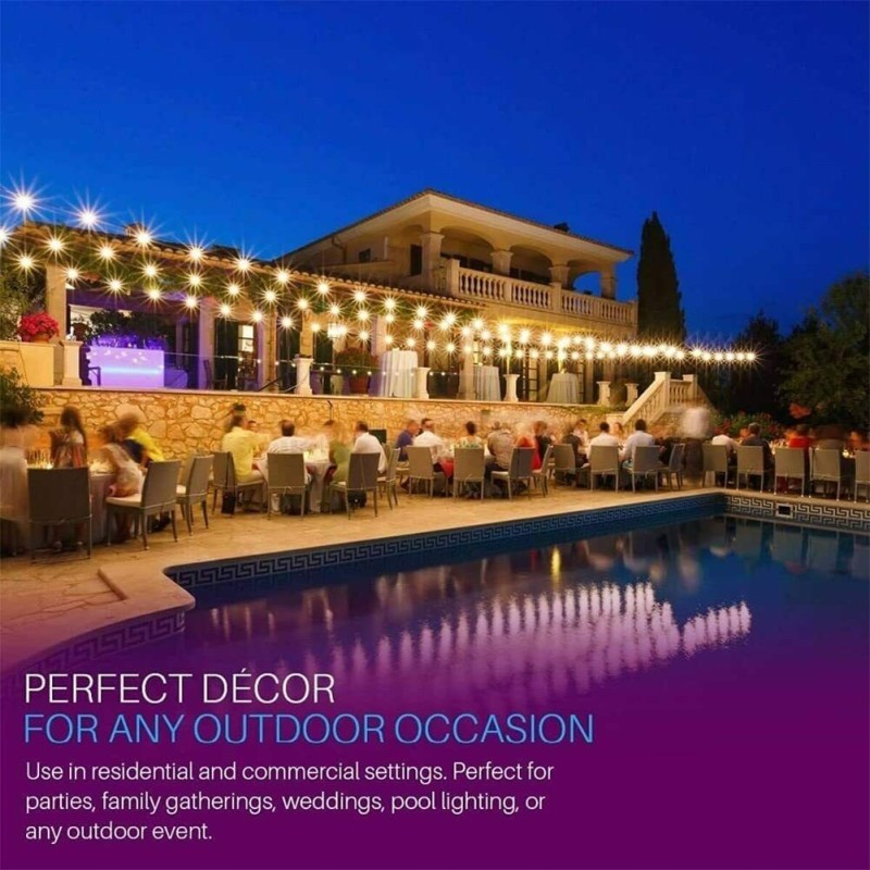 Catena luminosa 10mt da esterno