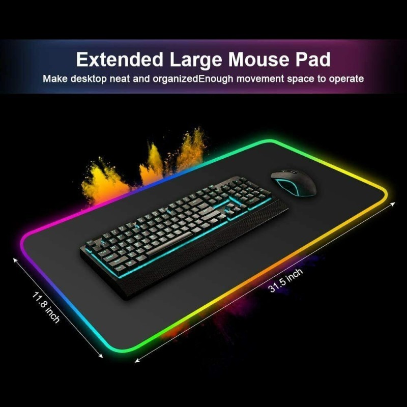 Tappeto mouse rgb xxl